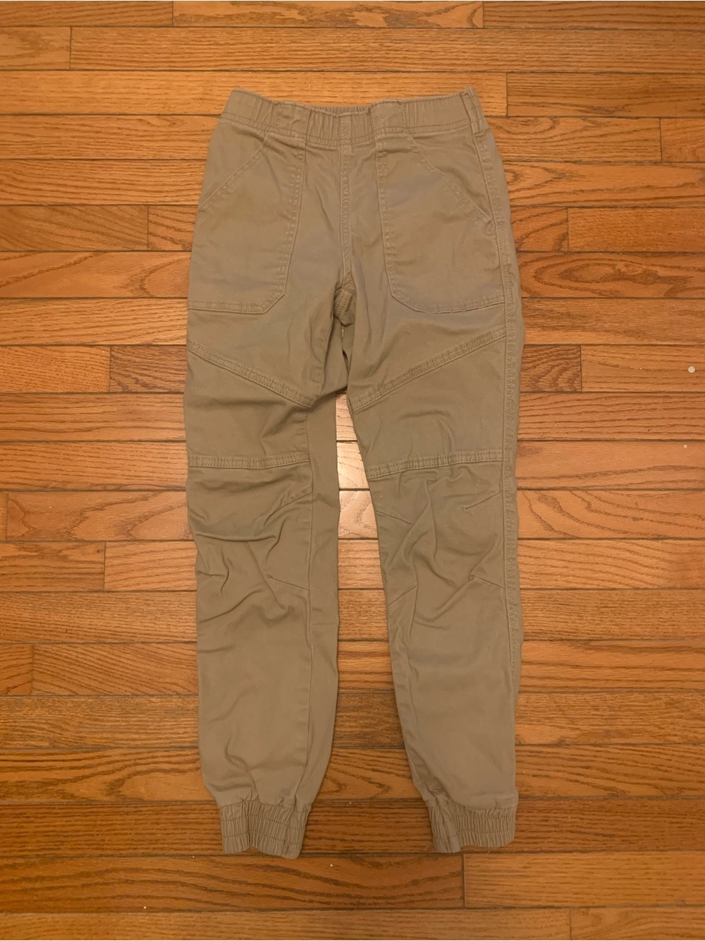Rewash Women's Khaki Cargo Joggers in Tan